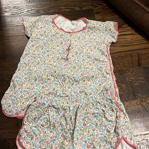 Lake pajamas shorts set